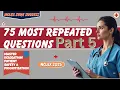 NCLEX-RN Practice 2025 Part 5 75 Most Repeated High-Yield Questions to Pass the NCLEX Exam Fast