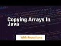 copying arrays in java