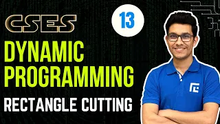 DP-13 Rectangle Cutting Problem Solving Competitive Programming DSA CSES