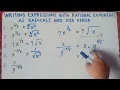 Writing Expressions with Rational Exponents as Radicals and Vice Versa Explain in Detailed