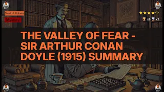 the valley of fear sir arthur conan doyle 1915 summary sherlock holmes 7