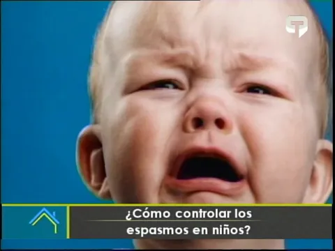 ¿Cómo controlar los espasmos en niños?