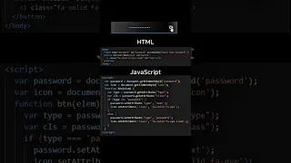How to Make Password Hide Show Like a Pro HTML CSS JS