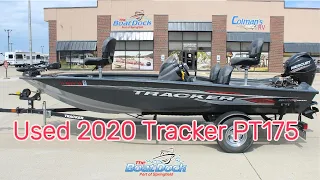 2020 Tracker Pro Team 175 Used Bass Boat Walkthrough