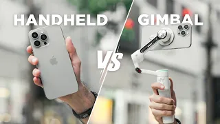 handheld vs gimbal do you really need gimbals in 2025