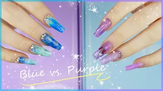 Blue Vs Purple Polygel Kits