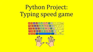 Python project Typing speed game