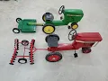 Pedal tractor tour from River Valley Farm Toys sorry for the shaky