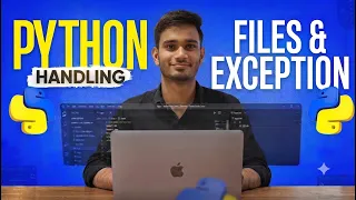 Python Programming Unit 6 File Handling And Exceptions in Python