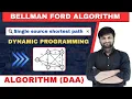 Bellman Ford Algorithm Single Source Shortest Path Dynamic Programming DAA