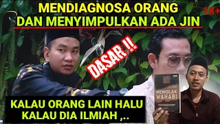 ada jin kalau diagnosa ust faizar ilmiah kalau orang lain yang bilang halu dasar