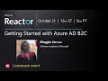 Getting Started with Azure AD B2C