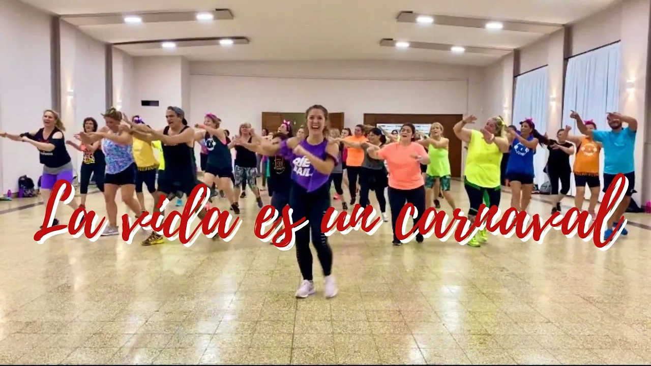 La vida es un carnaval - Celia Cruz / Zumba coreografia / Euge Carro La vida es un carnaval - Celia Cruz / Zumba coreografia / Euge Carro