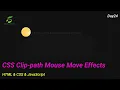 CSS Clip-path Mouse Move Effects
