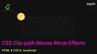 CSS Clip-path Mouse Move Effects