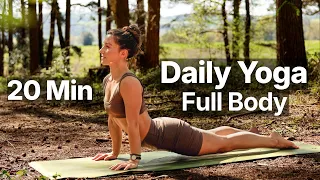 20 Min Daily Yoga Flow Everyday Full Body Yoga For All Levels