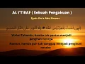 AL I'TIRAF ( SEBUAH PENGAKUAN ) - SYAIR DO'A ABU NAWAS