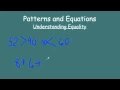 Understanding Equality