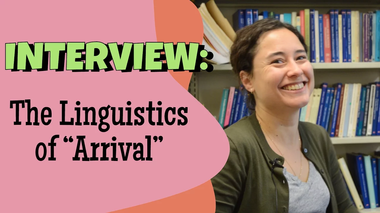 The Linguistics of Arrival