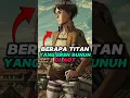 Download Lagu Total Titan Yang Eren Bunuh Di AOT!!🤔 #eren #shorts #aot
