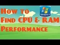 Testing CPU RAM Performance By Using Simple Batch file