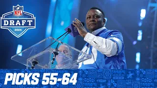 Picks 55-64 Round 2 Wraps Up 2024 NFL Draft