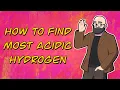 How to find the most acidic proton in a molecule Step-by-Step Guide