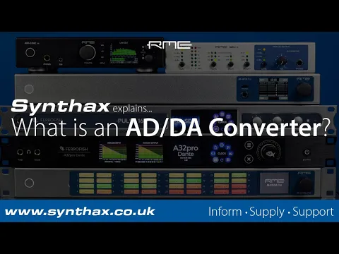 Download MP3 What is an AD/DA Converter? - Synthax Explains