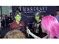 Jamie Lee Curtis Thomas Guest on the Warcraft Movie Red Carpet Interview TradeChat
