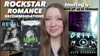 ROCKSTAR ROMANCE RECOMMENDATIONS | going on tour and one of us is famous tropes🎸