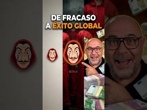 La Casa de Papel: De Fracaso en España a Éxito Global #lacasadepapel #exito #curiosidades
