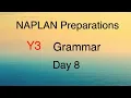 NAPLAN Preparations Year 3 Grammar Day 8 - Types of nouns and adjectives Real Test