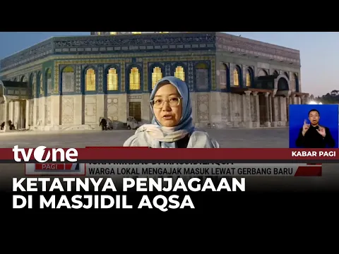 Sempat Kesulitan Untuk Masuk, Begini Suasana Isra Mi'raj di Masjidil Aqsa