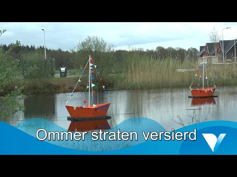 Ommer straten versierd