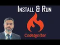 How to Install CodeIgniter Run CodeIgniter in XAMPP Build PHP App in CodeIgniter