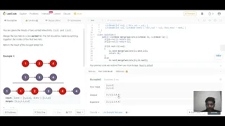 Leetcode 21 Merge Two Sorted Lists 206 Reverse Linked List