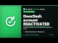 DoorDash Account Deactivated How to Get Reactivated