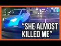 She Almost Killed Me Alleged Drunk Driver Nearly Collides Head-On with Police Vehicle