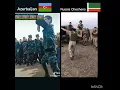 Chechen and Azerbaijan soliders Caucasian dance