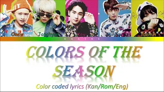 Download SHINee - 'Colors of The Season' Lyrics (Color Coded Kan|Rom|Eng) MP3