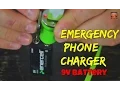 Download Lagu How to Charge Your Phone with 9v Battery!