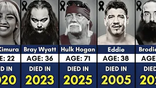 wwe wrestlers died in every year from 2000 2025