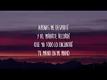 Pedro Capó, Farruko - Calma (Remix) Letra/Lyrics