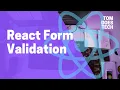 React Form Validation with Yup - Easy