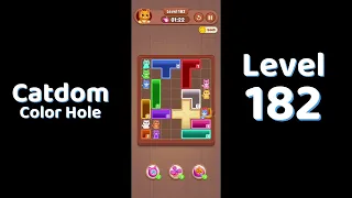 Catdom Color Hole Level 182 Screenshot