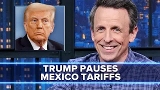 Trump Agrees to Pause Tariffs on Mexico for One Month