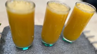 طريقة عمل عصير ليمون بالمانجو المطعم مع الشيف محمد حامد 