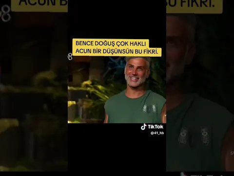 Haksızmıyım???😅😅 #doğuş #survivor #acunilıcalı #bayhan #ünlüler #shortvideo