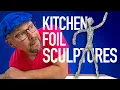 Help boost pupils expressive language vocabulary with this art activity Tin foil sculptures Easy