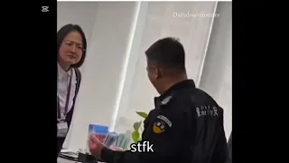 Chinese guy Saying shut the fu k in funny way